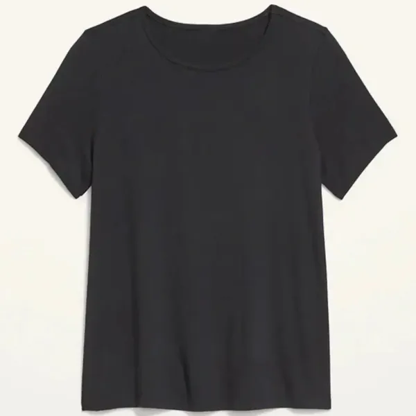 Old Navy Luxe Crew-Neck T-Shirt for Women Medium‎ - Image 7