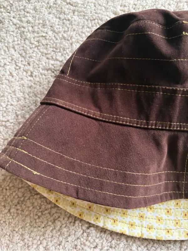 Steve Madden vintage Nordstrom Deadstock y2k 90s 2000s brown bucket hat NWT - Image 3