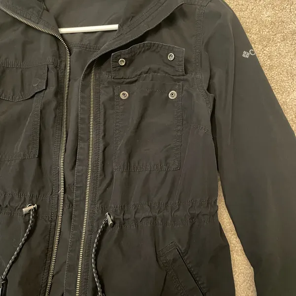 Columbia Black Outdoor Jacket - Image 3