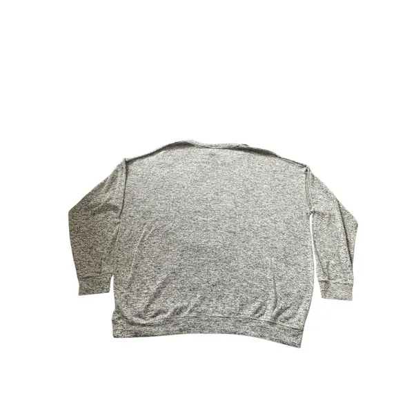 Athleta Coaster Luxe Sweatshirt Womens‎ Large Grey Heathered Oversized Cozycore - Image 3