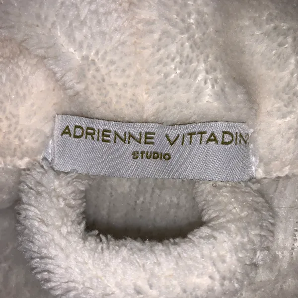 Adrienne Vittadini Cream Off White Color Ladies Robe One Size Fits All - Image 7