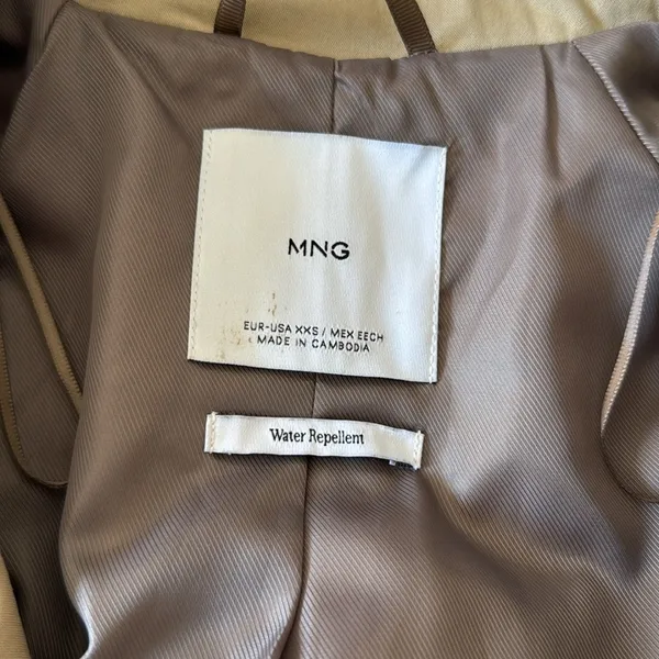 Mango Tie Belt Trench - Image 7