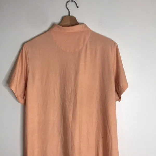 Peter Millar‎ Women's Masters Golf Polo Short Sleeve Sun Protection Peach XL - Image 9