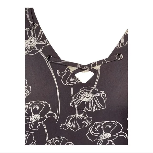 Maurice’s Gray Long Sleeve Popover Blouse - Image 5