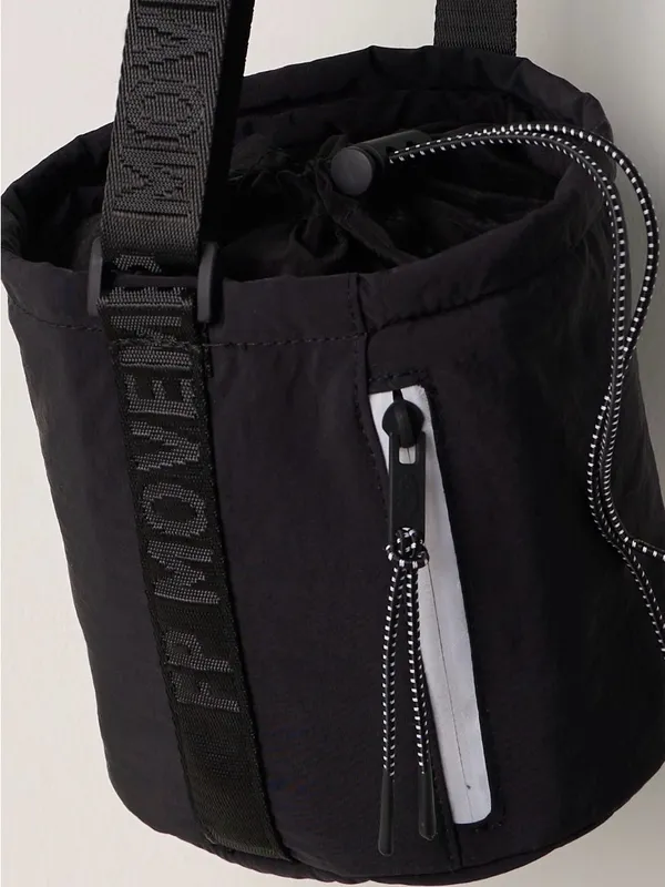 Free People Dusk to Dawn Quencher Sling Bag $68 black NWT - Image 3