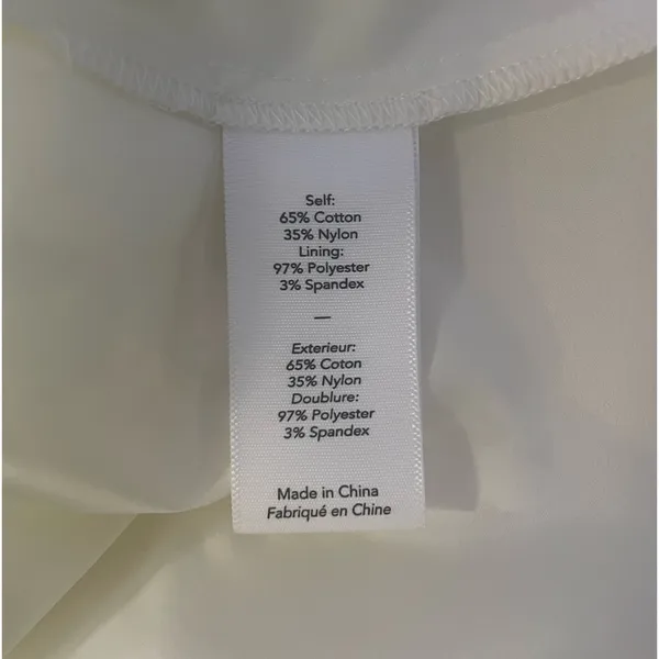 Likely Sleeveless Lace Fit & Flare Mini Dress in White Size 0‎ - Image 10