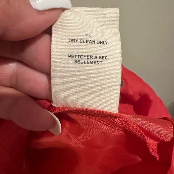 Free People Eyelet Garden Day Coral Embroidered Sleeveless Mini Cocktail Dress 4 - Image 4
