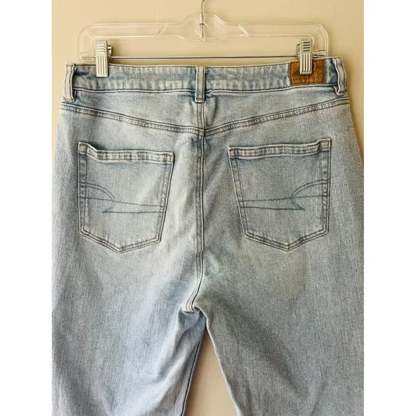 American Eagle Sz 10 Strigid Mom Jeans high rise denim Pants - Image 5