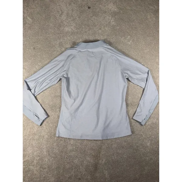 FootJoy performance quarter-zip‎ golf pullover shirt womens small lt blue - Image 7