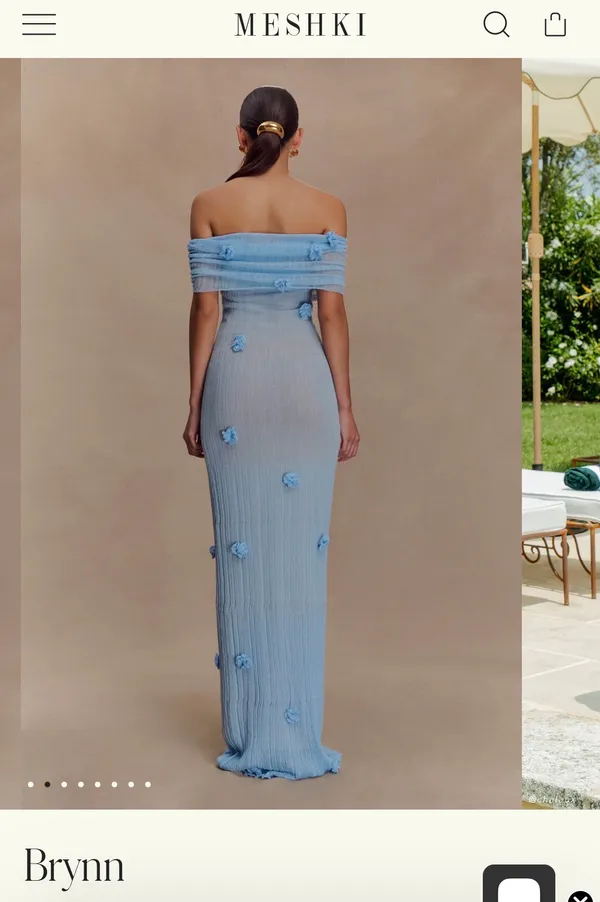 Meshki Knit Dress Maxi - Image 3