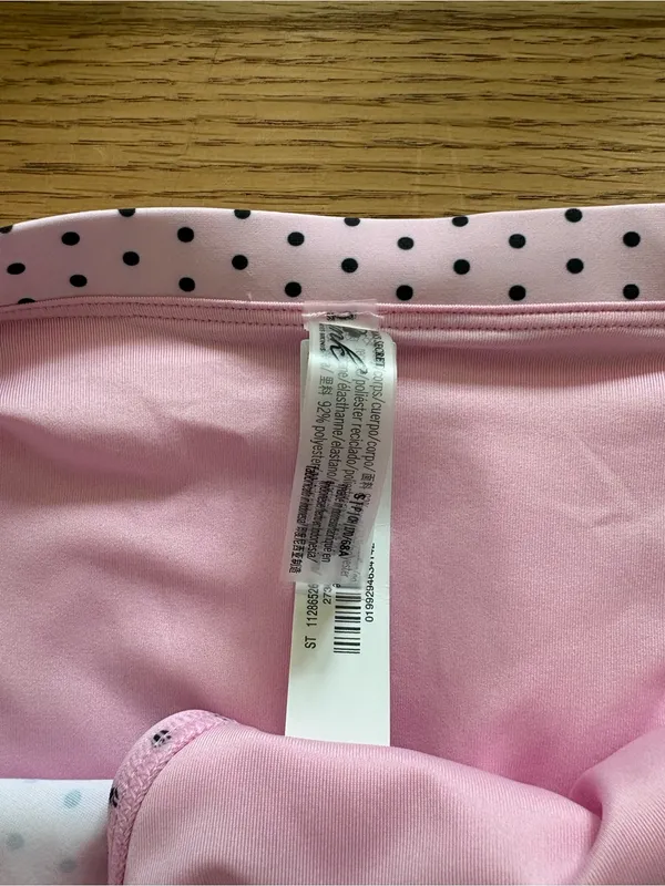 Frankie’s Bikinis Pink Polka Dot Two-Piece Swim Set - Image 3