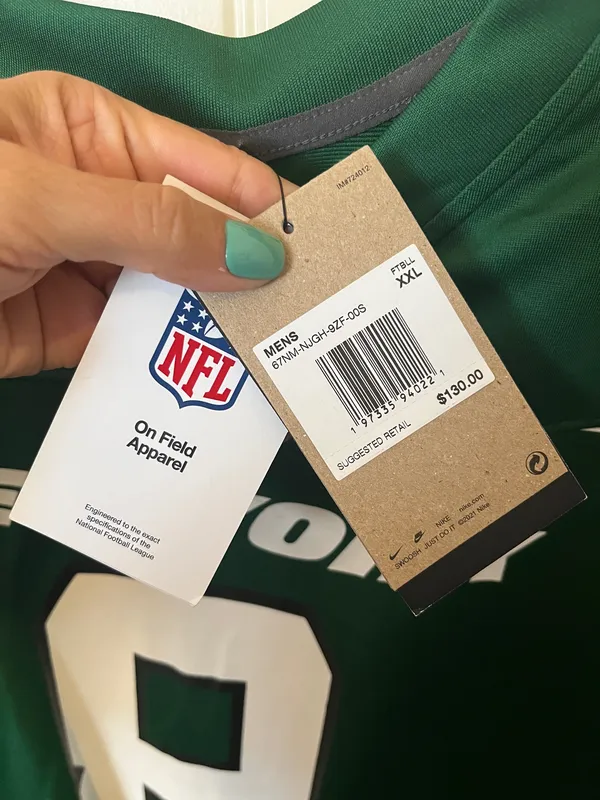 Nike New York Jets Aaron Rodgers Jersey XXL - Image 2