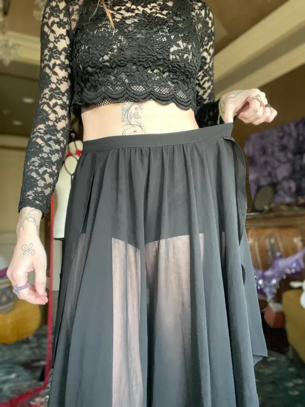 Long Maxi Skirt Size L - Image 3