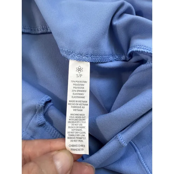 Harmony & Balance Blue Activewear Set Crop Top High Waist Leggings NWT‎ Small - Image 14