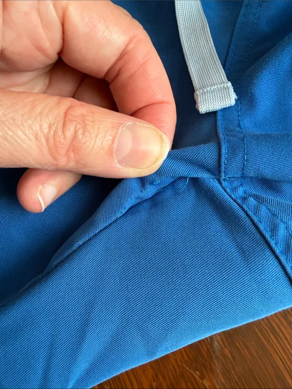 Figs  Blue Drawstring Utility Pants large tall - Image 12