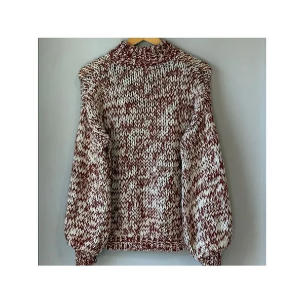 Rue Stiic Small Cozy Maggie May Chunky Triple Yarn Wool Sweater - Image 3