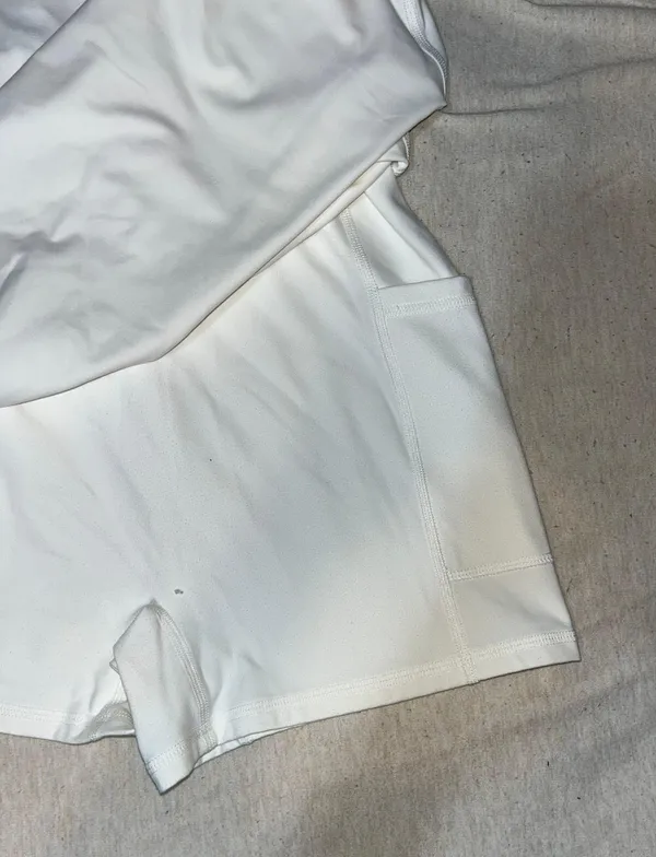 White Athletic Dress - Image 3