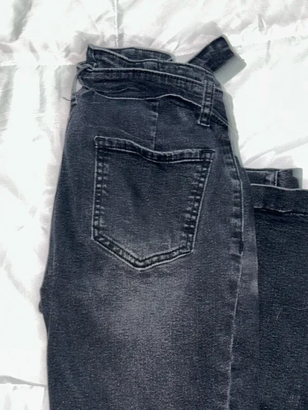 Black bootcut jeans  - Image 3