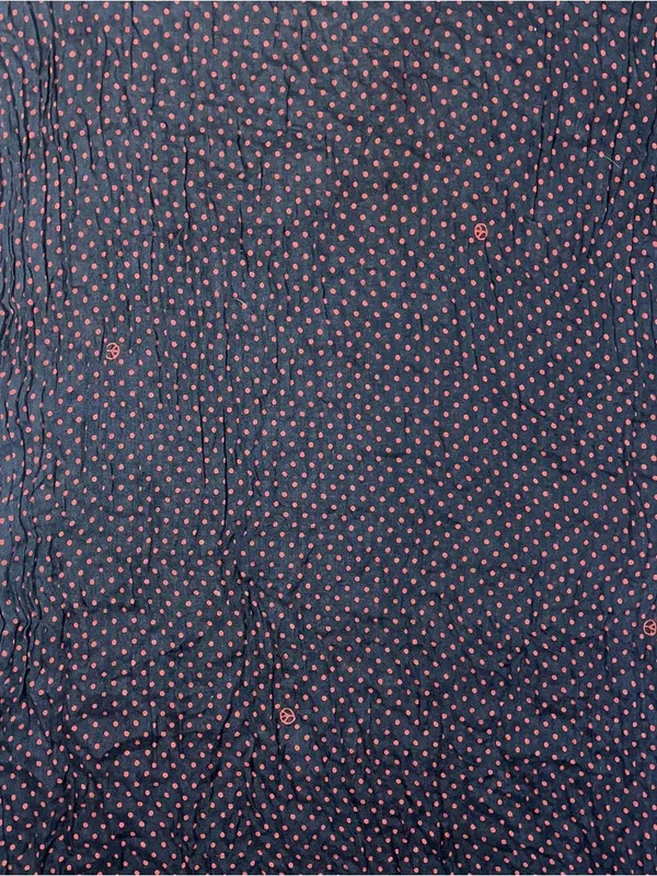 Moschino Womens Modal Polka Dot Scarf Wrap Designer Lightweight - Image 3