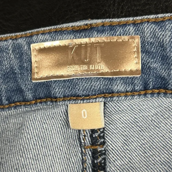 Kut From The Kloth Flare Jeans Womens 0 Stella High Rise Stretch 26x31 - Image 2