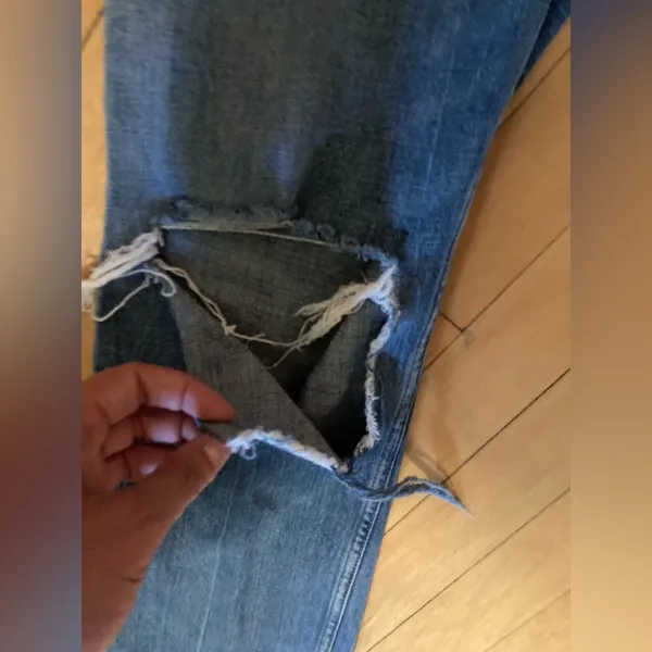 Abercrombie Ankle Straight Ultra High Rise Jeans - Image 4