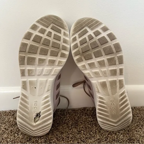Adidas Light Purple Rose Gold CloudFoam QT Racers Size Women’s 8 - Image 10