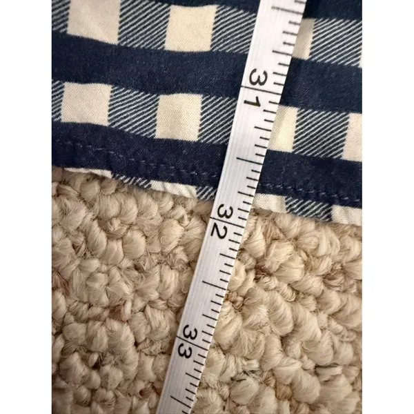 Vineyard‎ Vines Gingham Dress Blue White Sleeveless Southern Preppy Game Day XS - Image 7