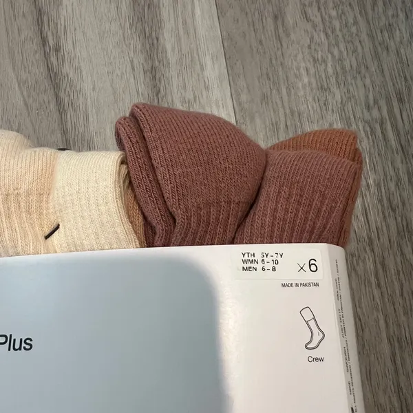 Nike crew various brown color socks - Image 2