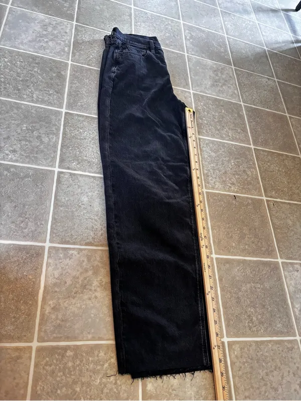 American Eagle Outfitters Charcoal Black Boyfriend Jeans - Image 5