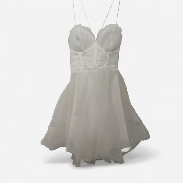 Selfie Leslie Smitten Sweetheart Mini – Bridalcore Party XS NWT graduation - Image 5