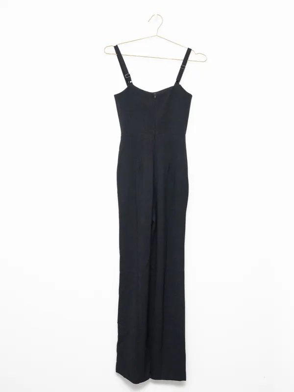 Dress the Population - Black Wide Leg Jumpsuit - Image 8