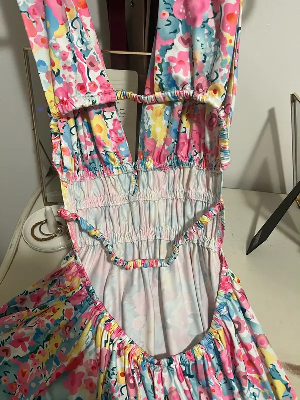 Floral Dress Amazon Mini - Image 4