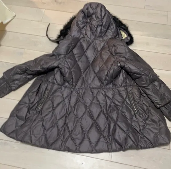 Vintage  hooded coat - Image 2