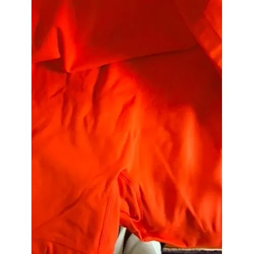 NWT Halara Crisscross Back Active Dress with Built-in Bra & Shorts Orange XS - Image 7
