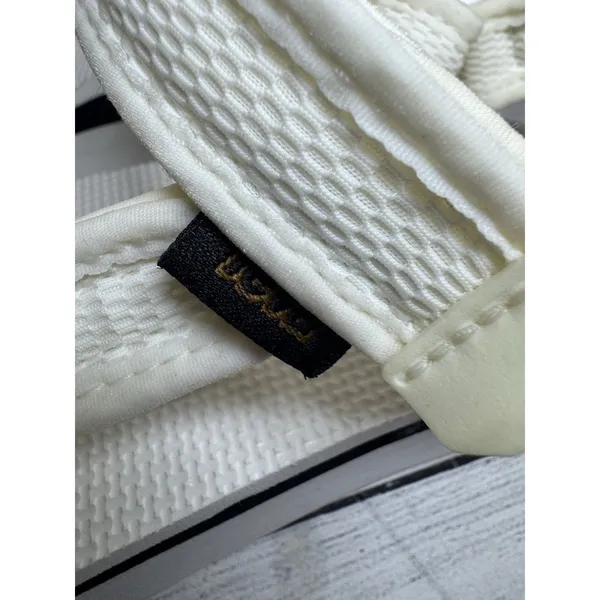 TEVA UNIVERSAL Mesh Brigth WHITE PLATFORM SANDALS SIZE USA  7 - Image 7