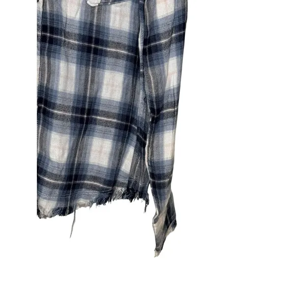 Workshop Republic Clothing Women's‎ Shirts Flannel Plaid Button Down Medium NWT - Image 2