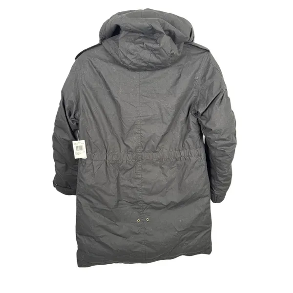 NWT Buffalo David‎ Bitton Down Parka Women's S Black Hooded Winter Coat - Image 2