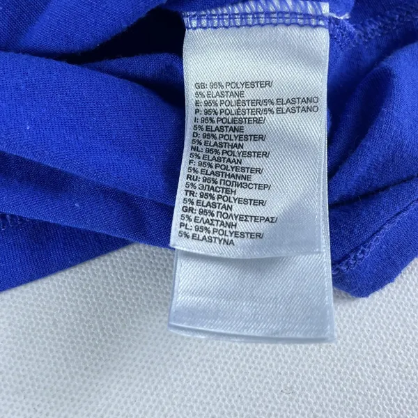 The North Face T Shirt Women's Small VaporWick Blue Polyester Stretch TNF Ladies - Image 5
