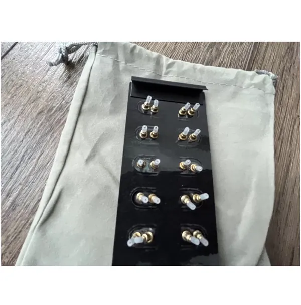 NWT Free Press Set of Earrings, 12 Sets, Golden Variety, Nickel Free - Image 5