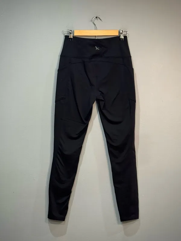 Black Eddie Bauer Stretch Casual Pants Size S EUC - Image 2