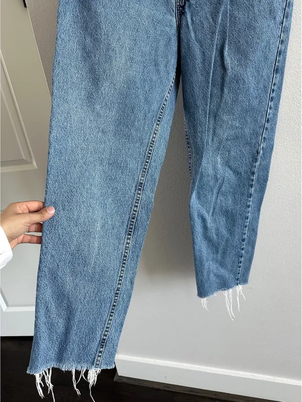 Levi's Vintage 951 Denim Jeans Size 10 MED Orange Tab2 - Image 2