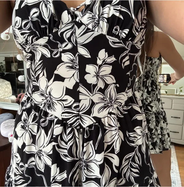 Summer Dress No Boundaries Floral - Image 2