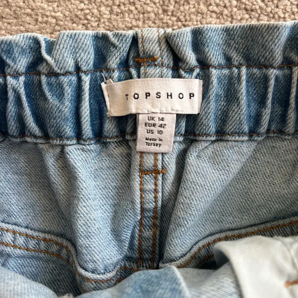 topshop | denim skirts | size 10 | mini skirt - Image 3