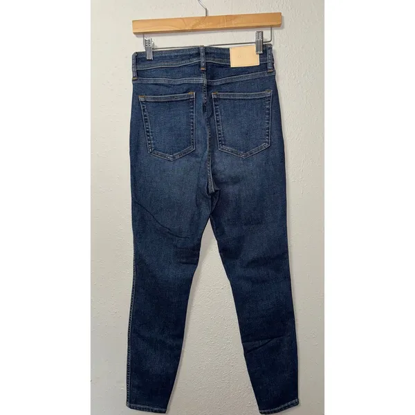 Everlane Organic Cotton Blend The Way High Skinny Jean Women's Size 27 Luxury - Image 7