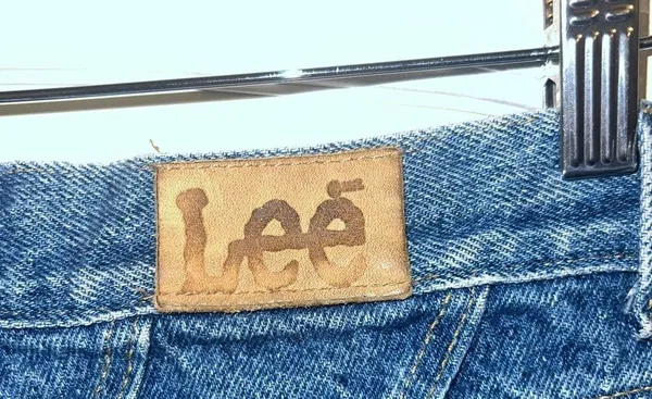 Vintage 80s Lee MR High Waist Denim Mom Jeans Tapered Leg Size 14 waist 30 inch - Image 8