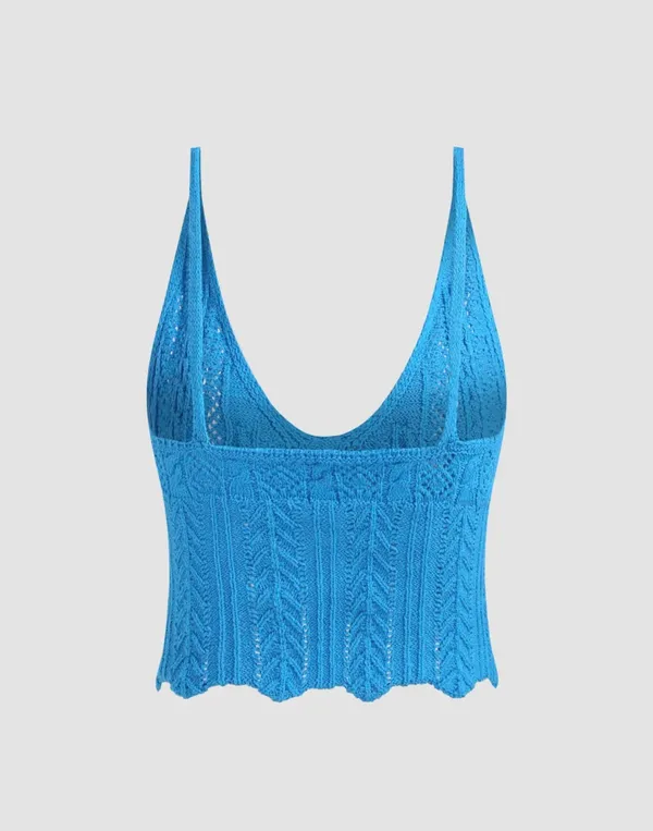 Cider Blue Knit Top - Image 2