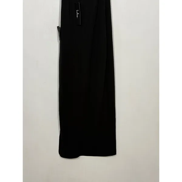 Lulus Deziree Bodycon Maxi Dress Women's Size XS Black Halter Cocktail Party NWT - Image 6