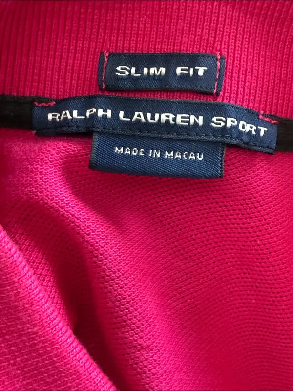 Ralph Lauren Sport Iconic Classic Polo Slim Fit Size Large - Image 5