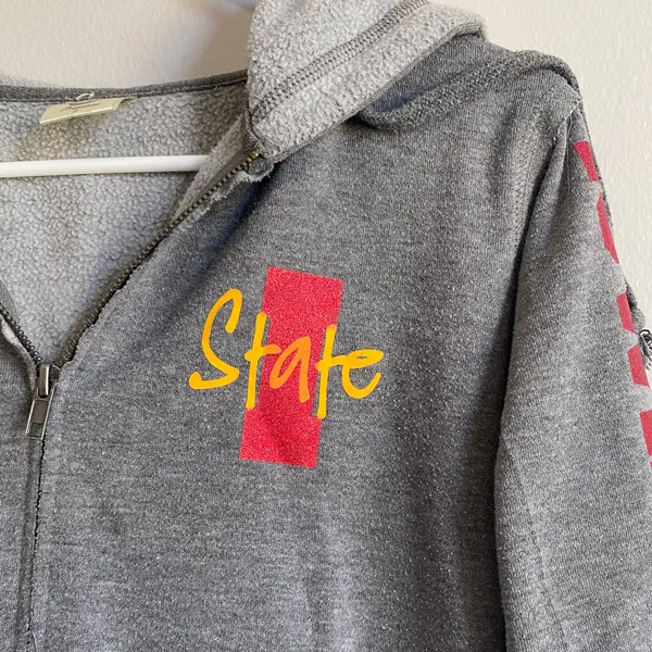Independent ISU Iowa State University Hooded Sweatshirt - Image 4