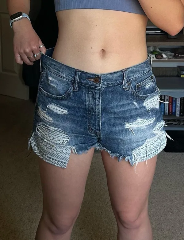 American Eagle Vintage Hi-Rise Festival shorts - Image 5